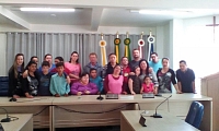 Alunos da Paulo Schneider visitam Legislativo Alunos da Paulo Schneider visitam Legislativo