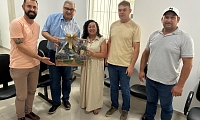 Presidente do Legislativo acompanha visita ao Hospital de Soledade Presidente do Legislativo acompanha visita ao Hospital de Soledade